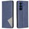 Mobigear Rhombus Slim Samsung Galaxy S26 FE Plånboksfodral - Blå