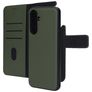 Mobiparts Samsung Galaxy A17 Cover Ægte læder Aftageligt 2-i-1-pungetui med Seddelrum - Grøn
