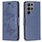 Mobigear Butterfly Samsung Galaxy S24 Ultra Funda tipo libro Cartera - Azul