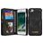 CaseMe 008 iPhone 8 Cover Aftageligt 2-i-1-pungetui med Seddelrum - Sort