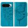 Mobigear Butterfly Google Pixel 9 Wallet case - Blue