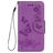 Mobigear Butterfly iPhone X Capa livro Carteira - Roxo