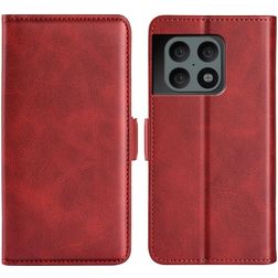 Mobigear Slim Magnet OnePlus 10 Pro Wallet case - Red