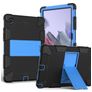 Mobigear ShieldStand Samsung Galaxy Tab A8 10.5 (2021) Case Plastic / Silicone Back cover + Stand - Black / Blue