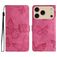 Mobigear Butterfly iPhone 17 Pro Funda tipo libro Cartera - Rojo