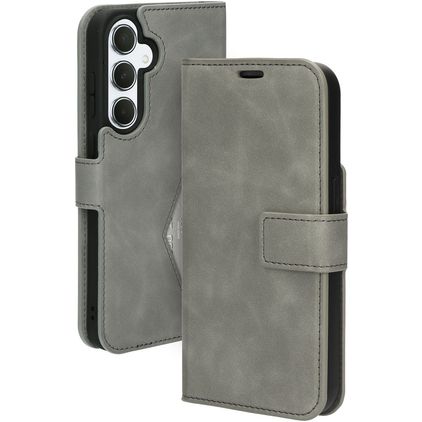 Mobiparts Classic Wallet Samsung Galaxy A55 Lompakkokotelo + Setelitasku - Granite Grey