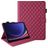 Mobigear Diamond Samsung Galaxy Tab S10 FE Plus Cover a libro - Rosso