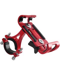 Mobigear Alloy Fixing Phone Bike / Motor Mount Handlebar Mount Clamp Universal - Red