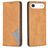 Mobigear Rhombus Slim iPhone Air Lompakkokotelo - Konjakki