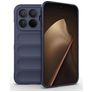 Mobigear Bumpy Xiaomi 15T Pro TPU flexible Carcasa - Azul oscuro
