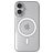 Nudient Thin Precise Transparente iPhone 16 MagSafe Plástico rígido Capa traseira - Transparente