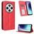 Mobigear Sensation Xiaomi Redmi 14C Funda tipo libro Cartera - Rojo