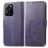 Mobigear Clover POCO X5 Pro Etui z klapką typu portfel - Fioletowy
