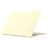 Mobigear Cream Matte MacBook Air 13 tommer (2018-2020) Hardshell Laptopcover MacBook Case - Gul - Model A1932 / A2179 / A2337