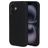 Mobiparts iPhone 16 Silicone Capa traseira - Preto