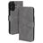 Mobiparts Classic Wallet MagSafe iPhone 16 Cover a libro portafoglio - Granite Grey