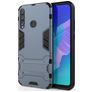 Mobigear Armor Stand Huawei P40 Lite E Hardcase Back cover Antiurto con supporto - Blu