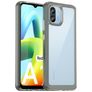 Mobigear Crystal Xiaomi Redmi A1 4G Tvrdý plast Zadní kryt odolný proti nárazům - Průhledná / Šedá
