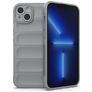 Mobigear Bumpy iPhone 14 Plus TPU flexible Carcasa - Gris