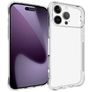 Mobigear Cushion Transparentní iPhone 17 Pro Max Flexibilní TPU Zadní kryt - Průhledná