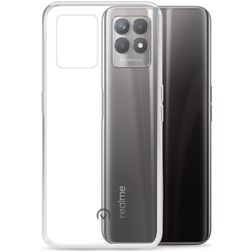 Mobilize Gelly Transparente Realme 8i TPU flexible Carcasa - Transparente