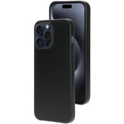 Mobiparts Classic iPhone 15 Pro Max TPU flessibile Back cover - Matt Black