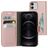 Mobiparts Classic Wallet iPhone 12 Plånboksfodral med sedelfack - Rosa