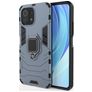 Mobigear Armor Ring Xiaomi Mi 11 Lite Hardcase Back cover Antiurto con anello - Blu