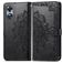 Mobigear Mandala OPPO A17 Lompakkokotelo + Setelitasku - Musta