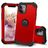 Mobigear Ultra Tough iPhone 11 Plástico rígido Capa traseira Antichoque - Vermelho