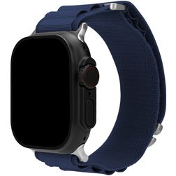 Mobilize Alpine Nailon Apple Watch Ranneke Solki - 49/46/45/44 mm - Sininen