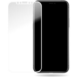 Mobilize iPhone X Vidro temperado Película de ecrã - Compatível com capas - Branco
