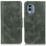 Mobigear Classy Nokia X30 Funda tipo libro Cartera - Verde