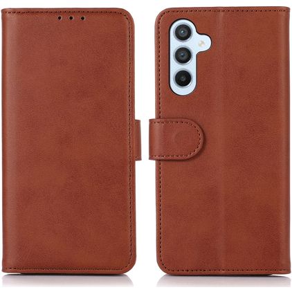 Mobigear Wallet Samsung Galaxy A54 Wallet case - Brown