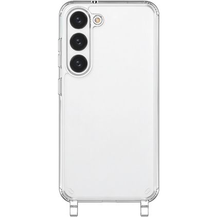 Mobigear Mix & Match Trasparente Samsung Galaxy S23 FE TPU flessibile Cover con cordino - Trasparente