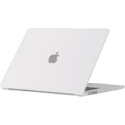 Mobigear Matte MacBook Air 15 tum (2023-2026) Hårt MacBook-skal - Transparent - Modell A2941 / A3114 / A3241 / A3448