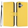 Mobigear Urban Wallet iPhone 16 Plus Pungetui med Seddelrum - Gul