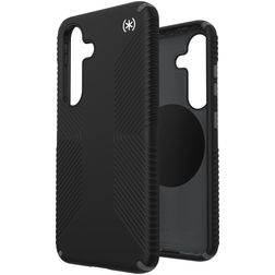Speck Presidio2 Grip Magnet Samsung Galaxy S25 MagSafe Fodral Hårdplast Skal Stötsäkert - Svart