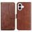 Mobigear S Line iPhone 17 Funda tipo libro Cartera - Marrón
