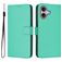 Mobigear Urban Wallet iPhone 16 Wallet case - Green