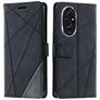 Mobigear Rhombus HONOR 200 Wallet case - Black