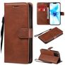 Mobigear Premium iPhone 12 Cover a libro portafoglio - Marrone