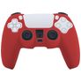 Mobigear Classic Slim Playstation 5 controller Fodral Flexibel Silikon - Röd