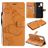 Mobigear Butterfly OPPO A53 Funda tipo libro Cartera - Coñac
