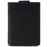Valenta Pocket Duo Leather Card Holder - 6 Cards - Black