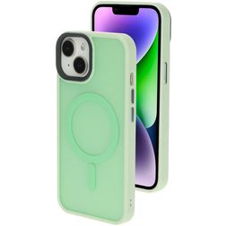Mobiparts Hardcover iPhone 14 Plus MagSafe Hardcase Etui plecki - Zielony