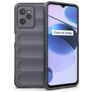Mobigear Bumpy Realme C35 Fleksibel TPU Bagsidecover - Koksgrå