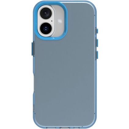 Mobigear Crystal iPhone 16 Plus Hardcase Back cover - Blu