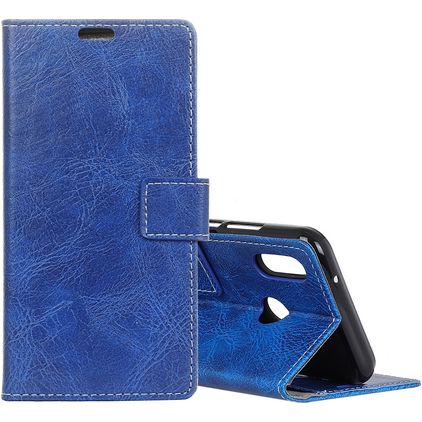Mobigear Basic Xiaomi Mi 8 SE Funda tipo libro Cartera - Azul