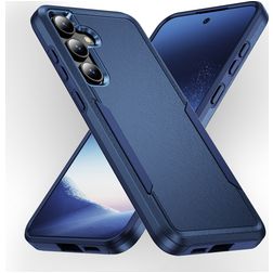 Mobigear Heavy Armor Samsung Galaxy S24 Hard Case Back cover Shockproof - Blue